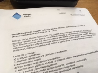 Demarien kaupunginhallituskuulumisia