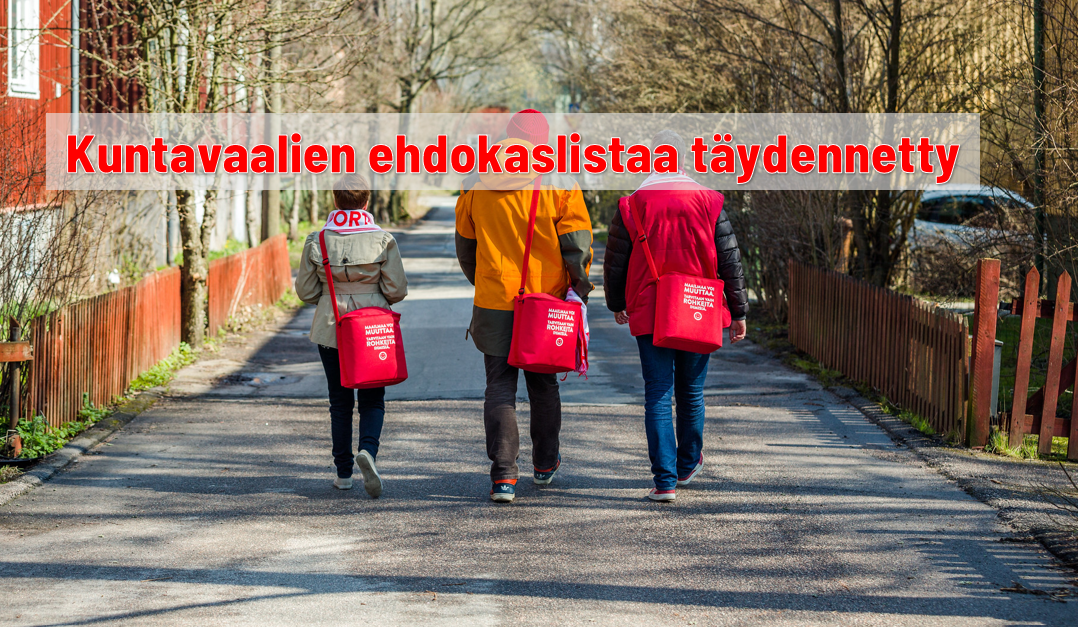 Vantaan demareille kaksi uutta ehdokasta kuntavaaleihin.