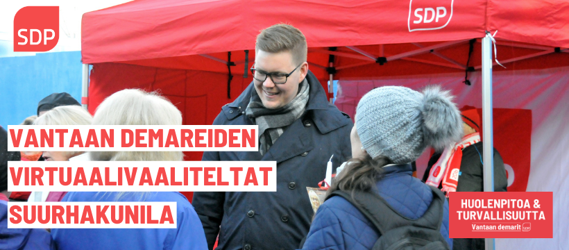 Virtuaalivaaliteltta Suurhakunila 14.4.