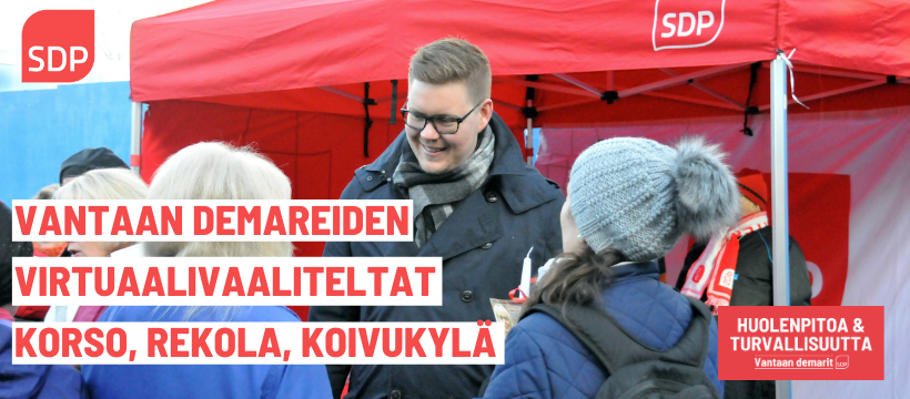 Virtuaalivaaliteltta Korso, Rekola, koivukylä 29.3.