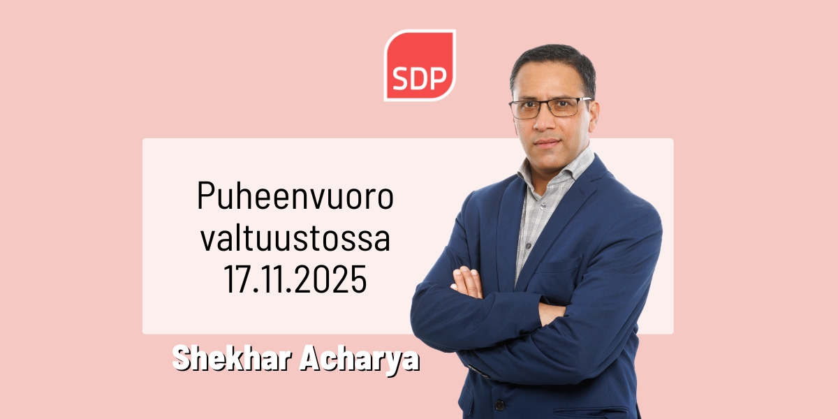 Shekhar Acharya: Vantaa tekee tärkeitä päätöksiä tulevaisuuden eteen