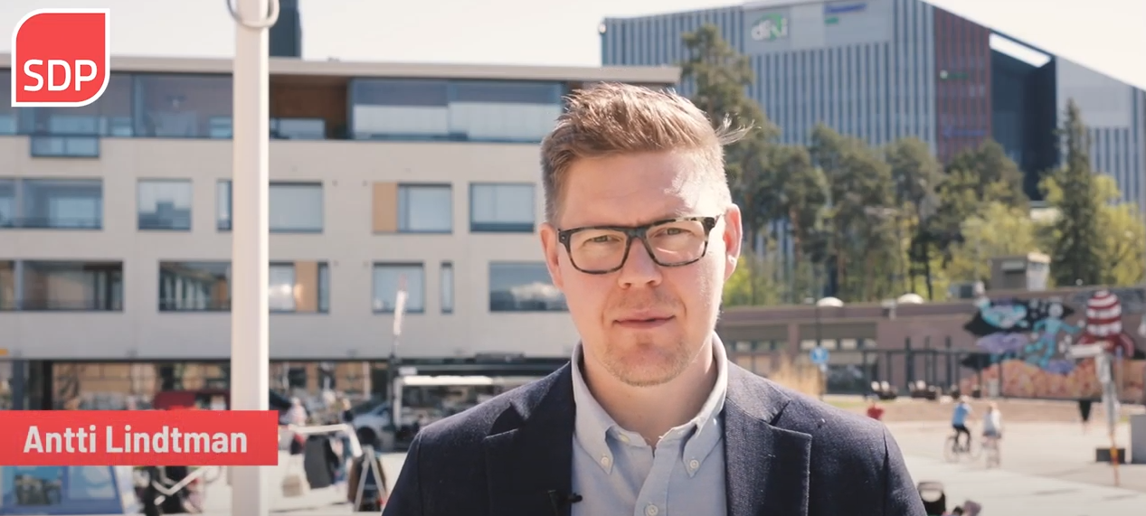 Antti Lindtman turvallinen Vantaa pitää kaikista huolen.