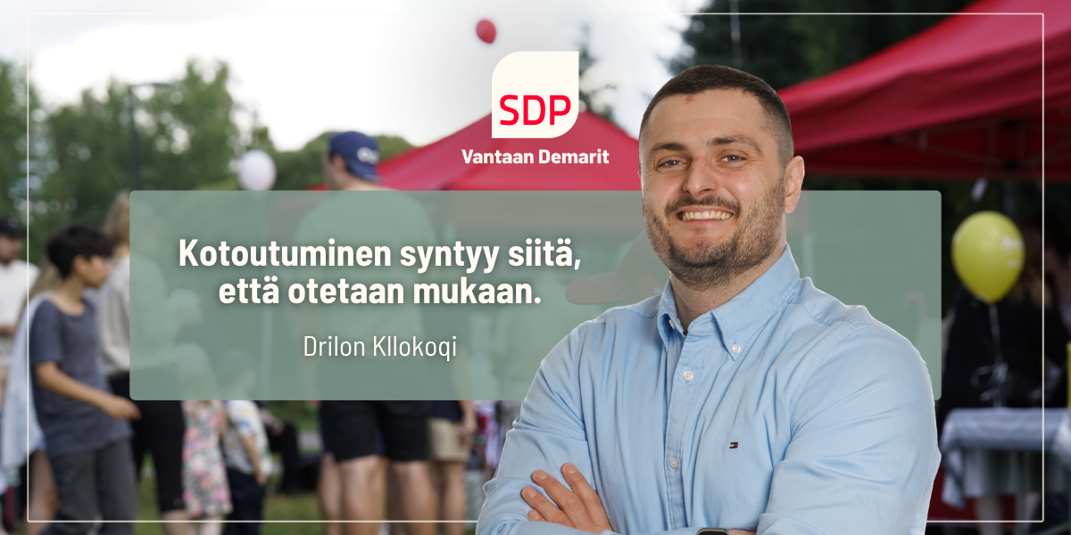 Kotoutuminen syntyy siitä, että otetaan mukaan